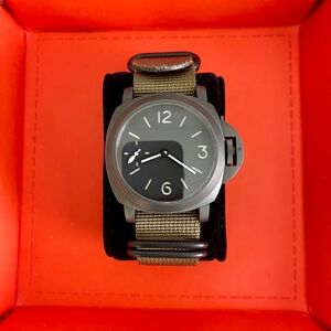Homage Watch to PAM W/Nato Strap (Swiss 17 Jewel Movement)